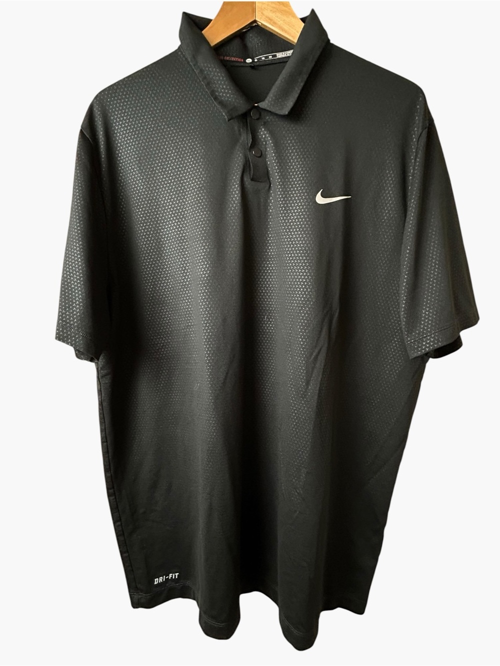 Nike Golf Tiger Woods TW Collection Embossed Blade Polo XL - Picture 2 of 12